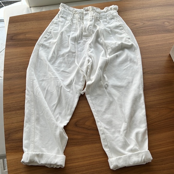 Free People Margate paper bag jeans - Picture 2 of 10